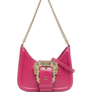 Versace Jeans Couture  logo-buckle shoulder bag