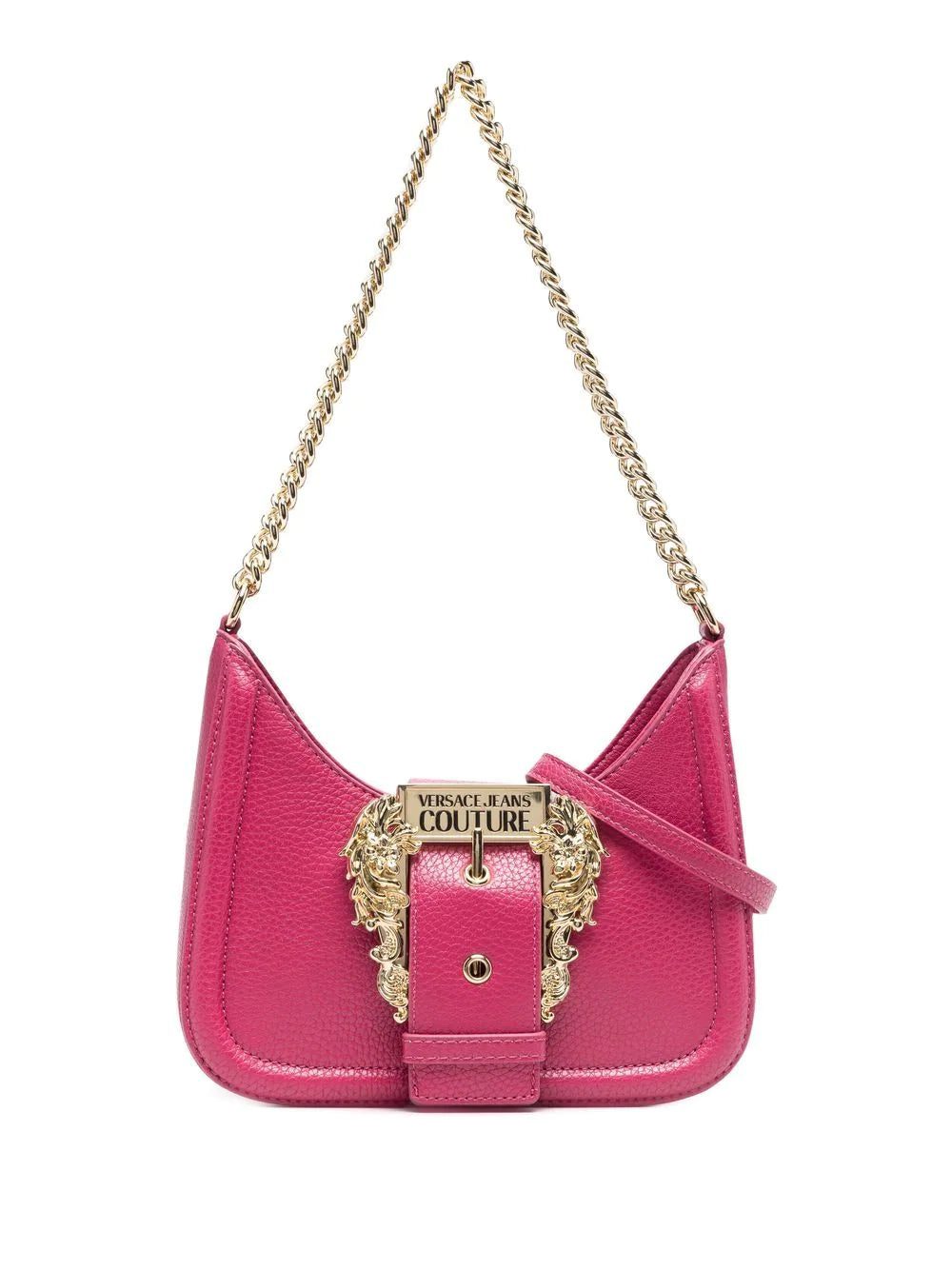 Versace Jeans Couture logo-buckle shoulder bag