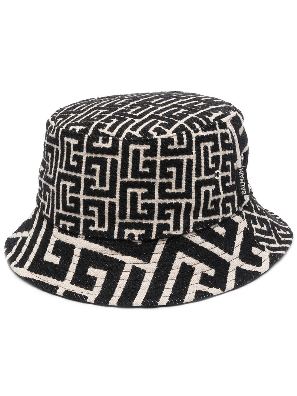 Balmain monogram-jacquard bucket hat