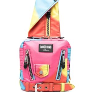 Moschino tie-dye sling backpack