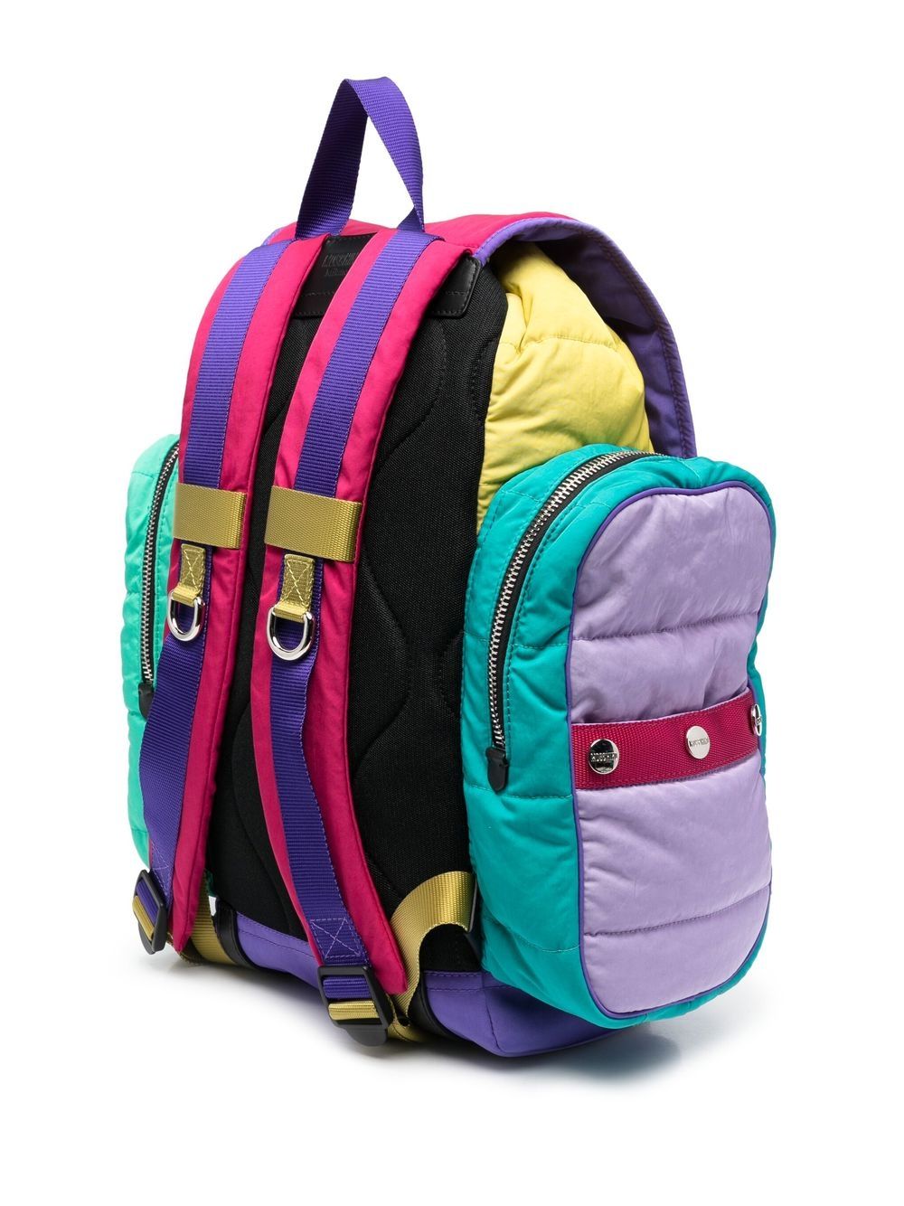 Moschino quilted colour-block backpack - Image 3