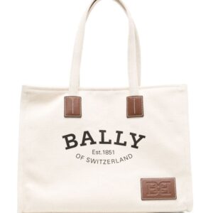 Bally logo-print tote bag
