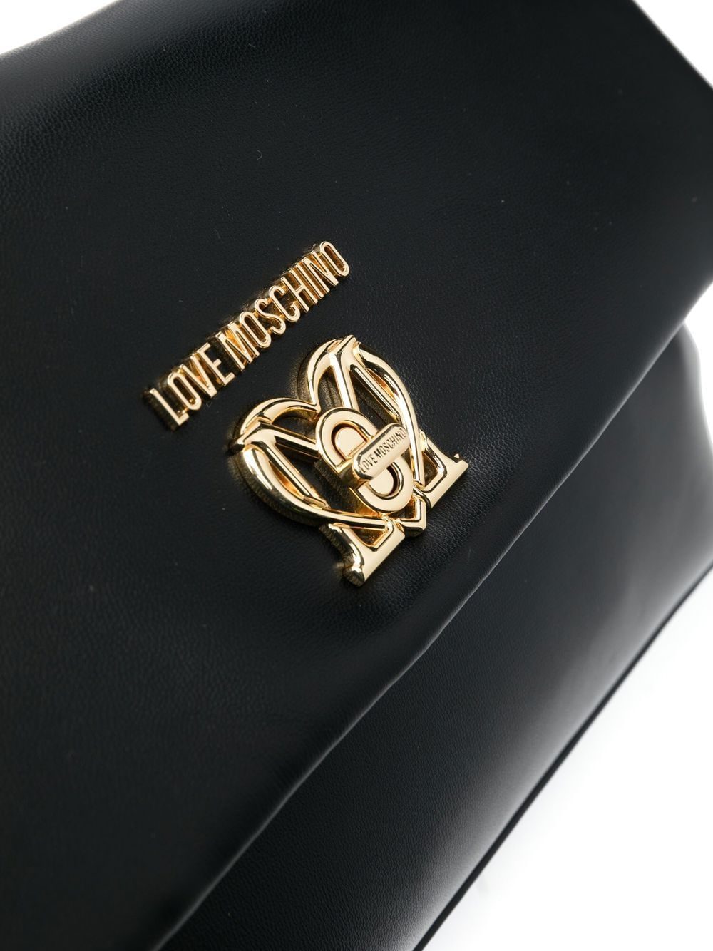 Moschino logo-plaque shoulder bag - Image 4