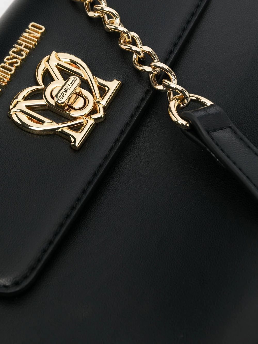 Moschino logo-plaque tote bag - Image 4