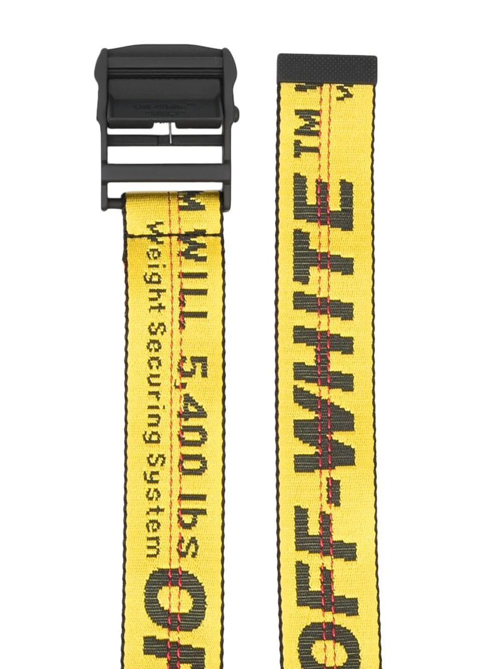 Off-White logo-tape detail belt - Image 2