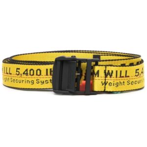 Off-White  logo-tape detail belt