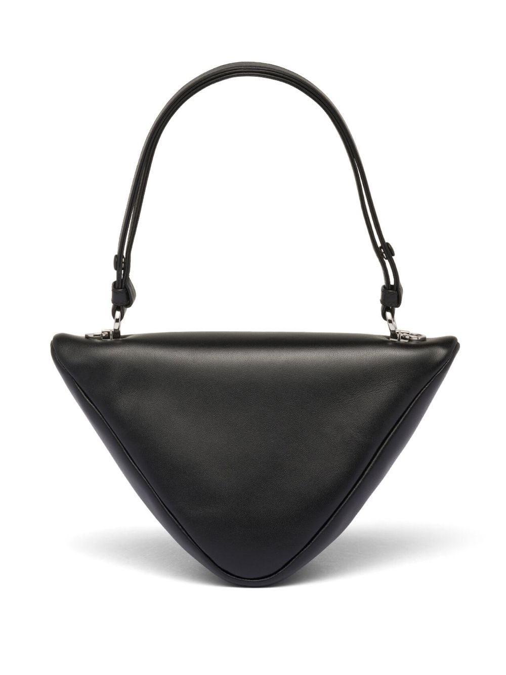 Prada Triangle leather tote bag - Image 2