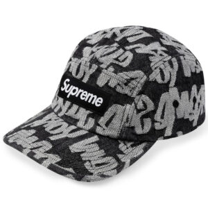 Supreme jacquard denim cap