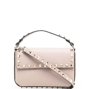Valentino Garavani stud-detail leather shoulder bag