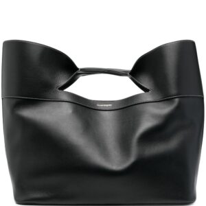 Alexander McQueen The Bow leather tote bag