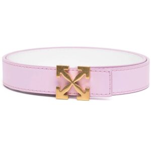 Off-White  Arrow-buckle reversible leather belt