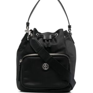 Tory Burch  logo-plaque bucket bag