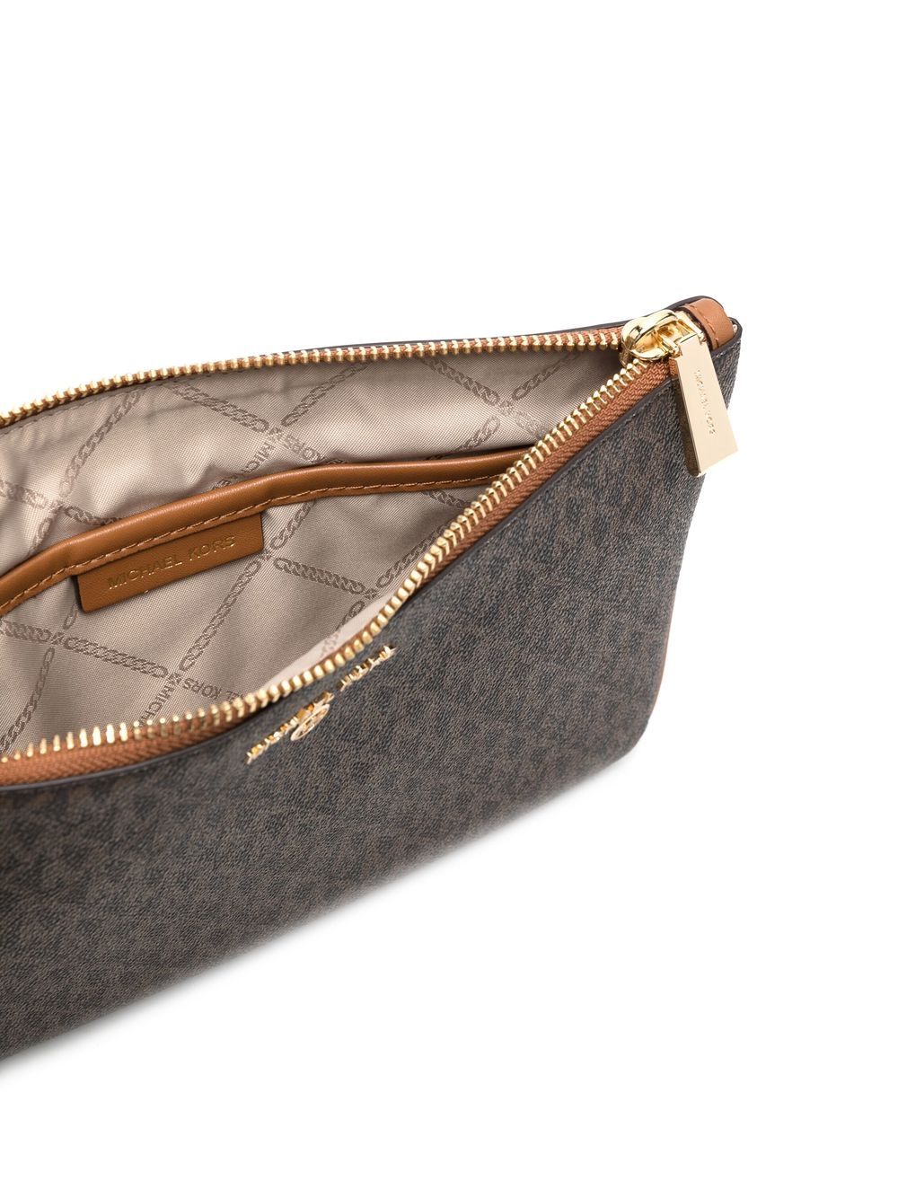 Michael Michael Kors monogram-pattern clutch bag - Image 5