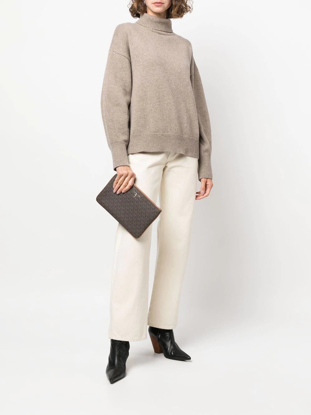 Michael Michael Kors monogram-pattern clutch bag - Image 2