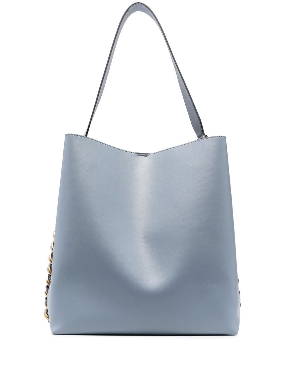 Stella McCartney Frayme chain link-trim tote bag