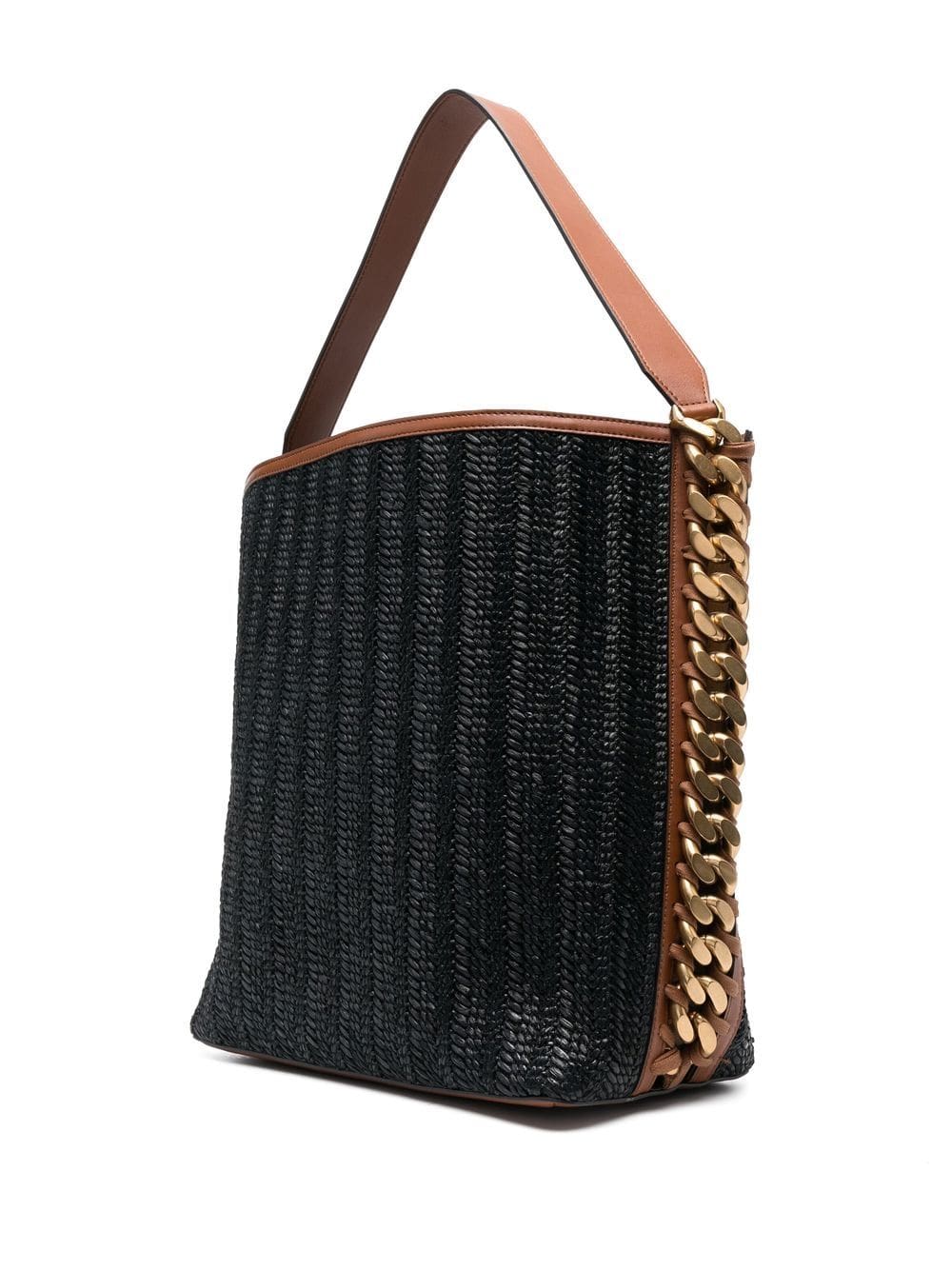 Stella McCartney woven raffia tote bag - Image 3