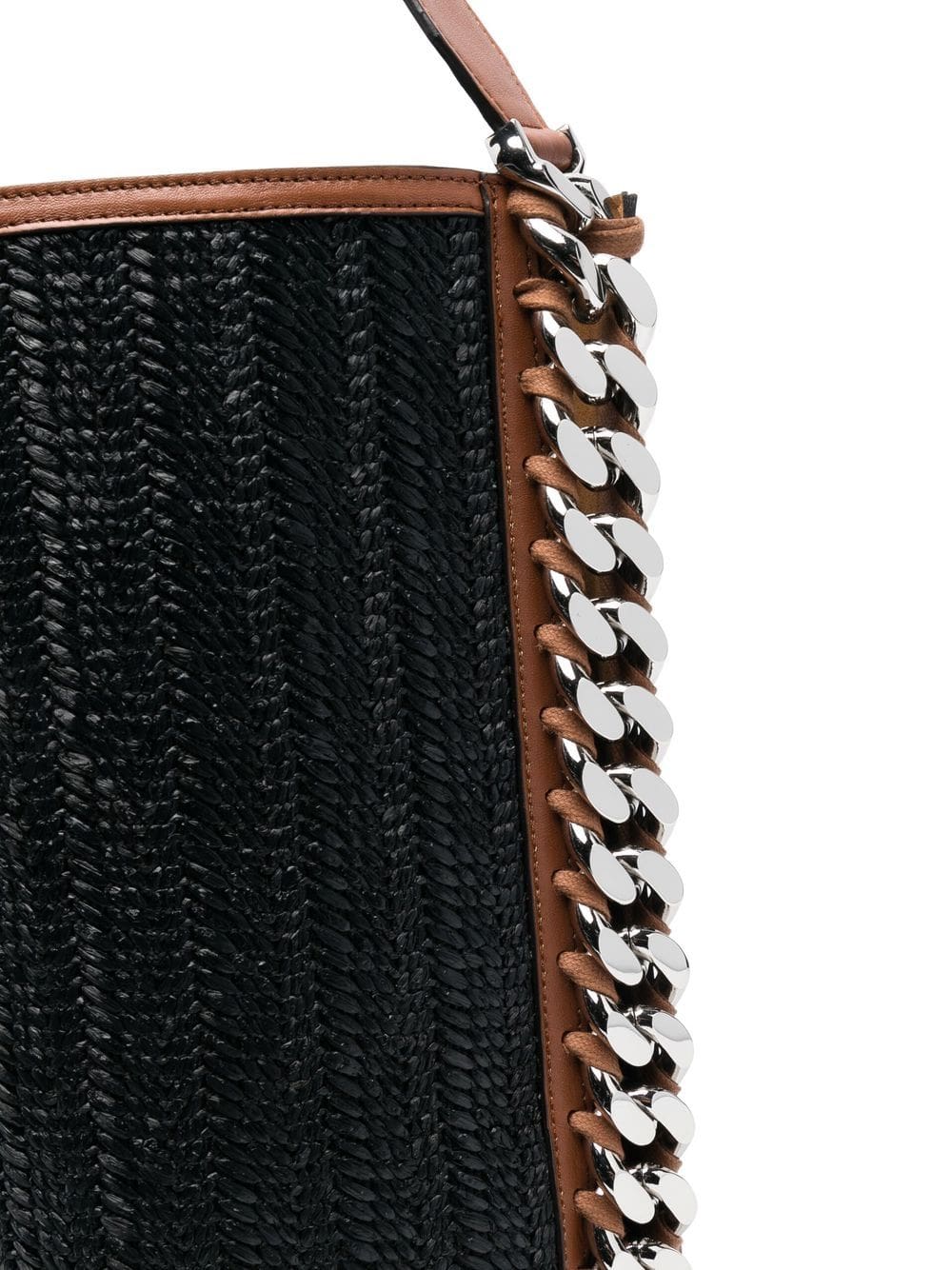 Stella McCartney woven raffia tote bag - Image 4
