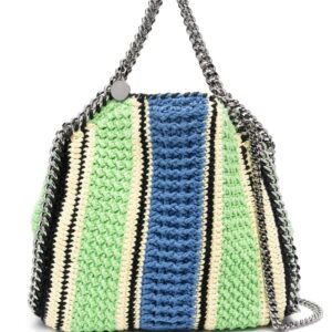 Stella McCartney mini Falabella crochet tote bag