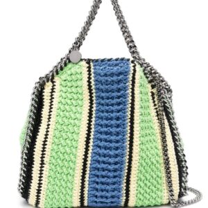 Stella McCartney mini Falabella crochet tote bag
