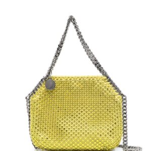 Stella McCartney mini Falabella crystal mesh shoulder bag