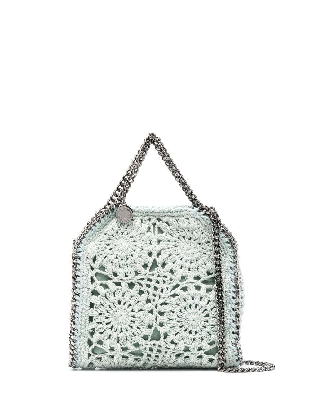 Stella McCartney Falabella crochet-knit tote bag