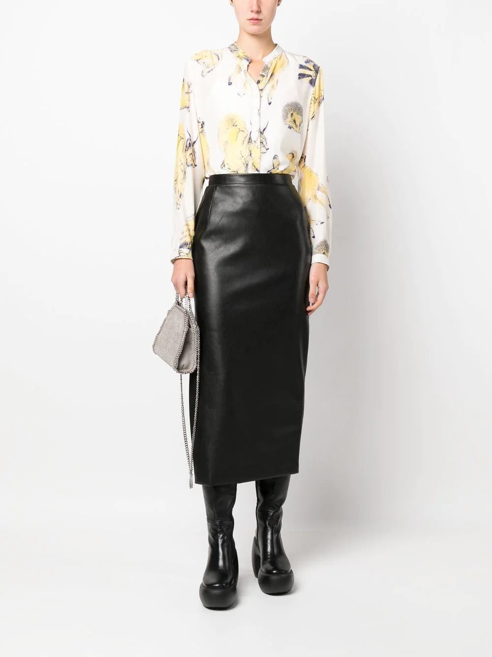 Stella McCartney Rewild Fauna print silk shirt - Image 2