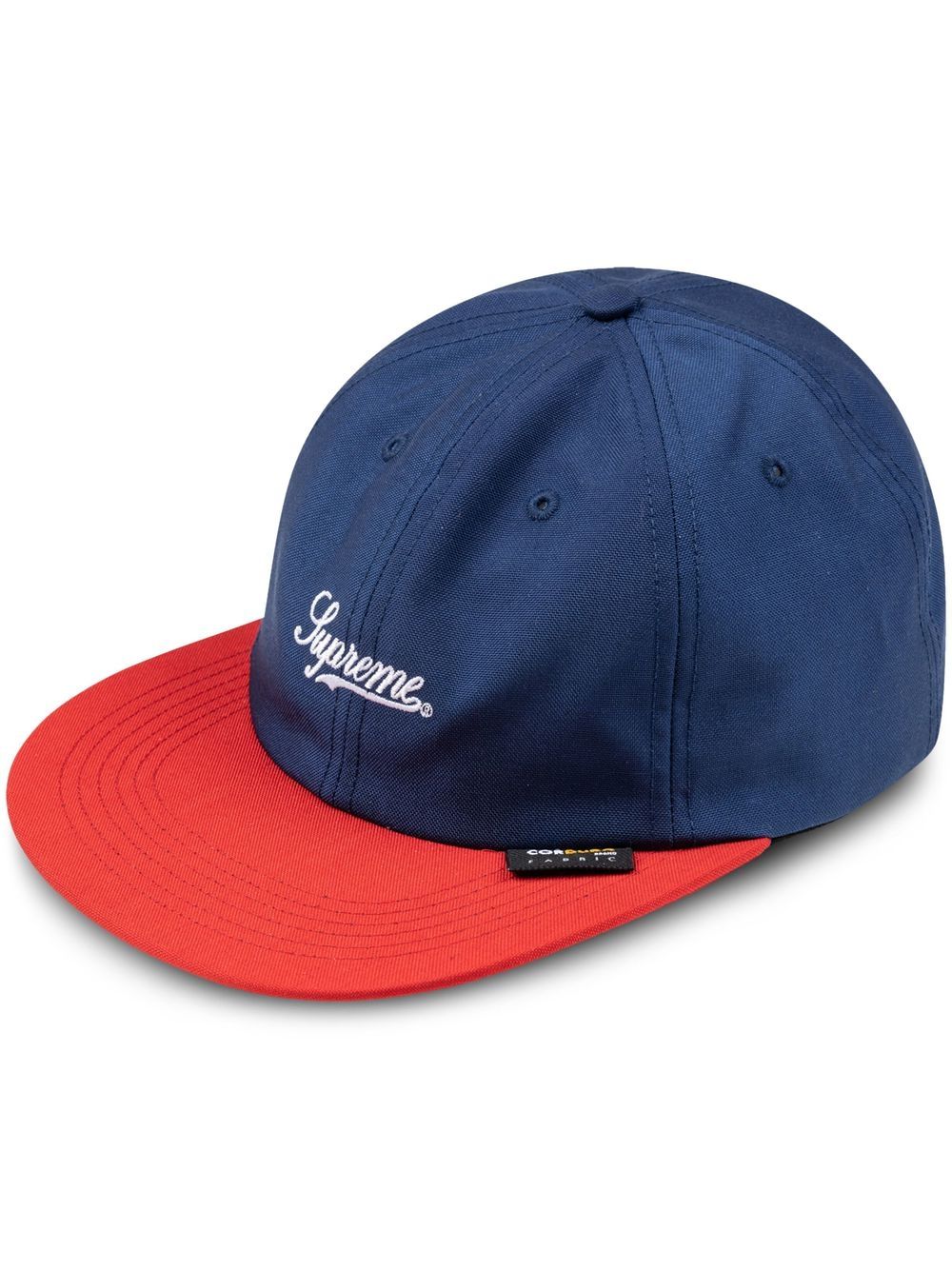 Supreme Cordura Script Logo six-panel cap