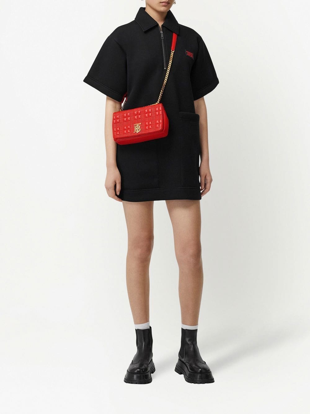 Burberry Lola quilted cross-body bag - Image 2