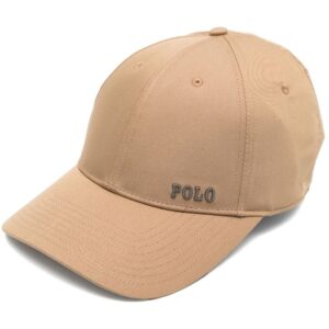 Polo Ralph Lauren logo-plaque detail baseball cap