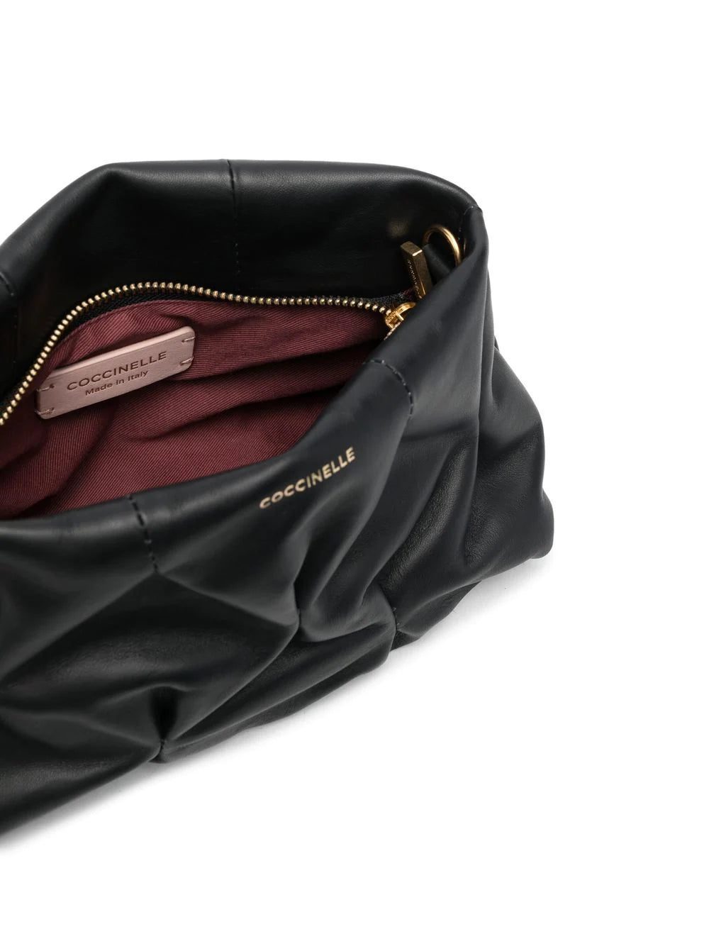 Coccinelle Goodie ruched crossbody bag - Image 4