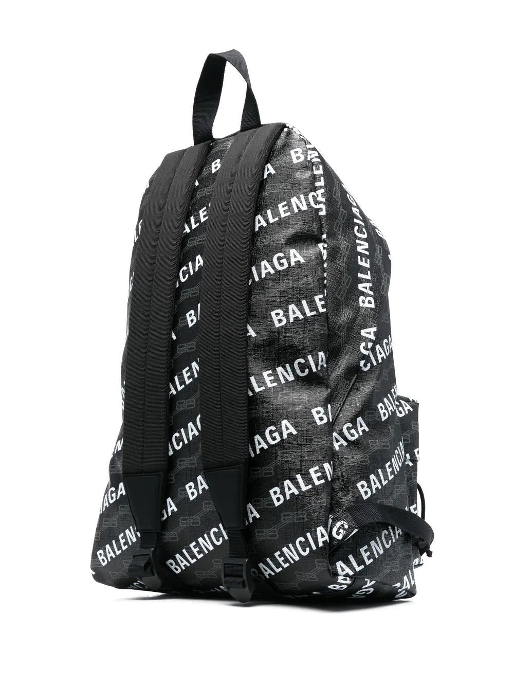 Balenciaga signature logo-print backpack - Image 3