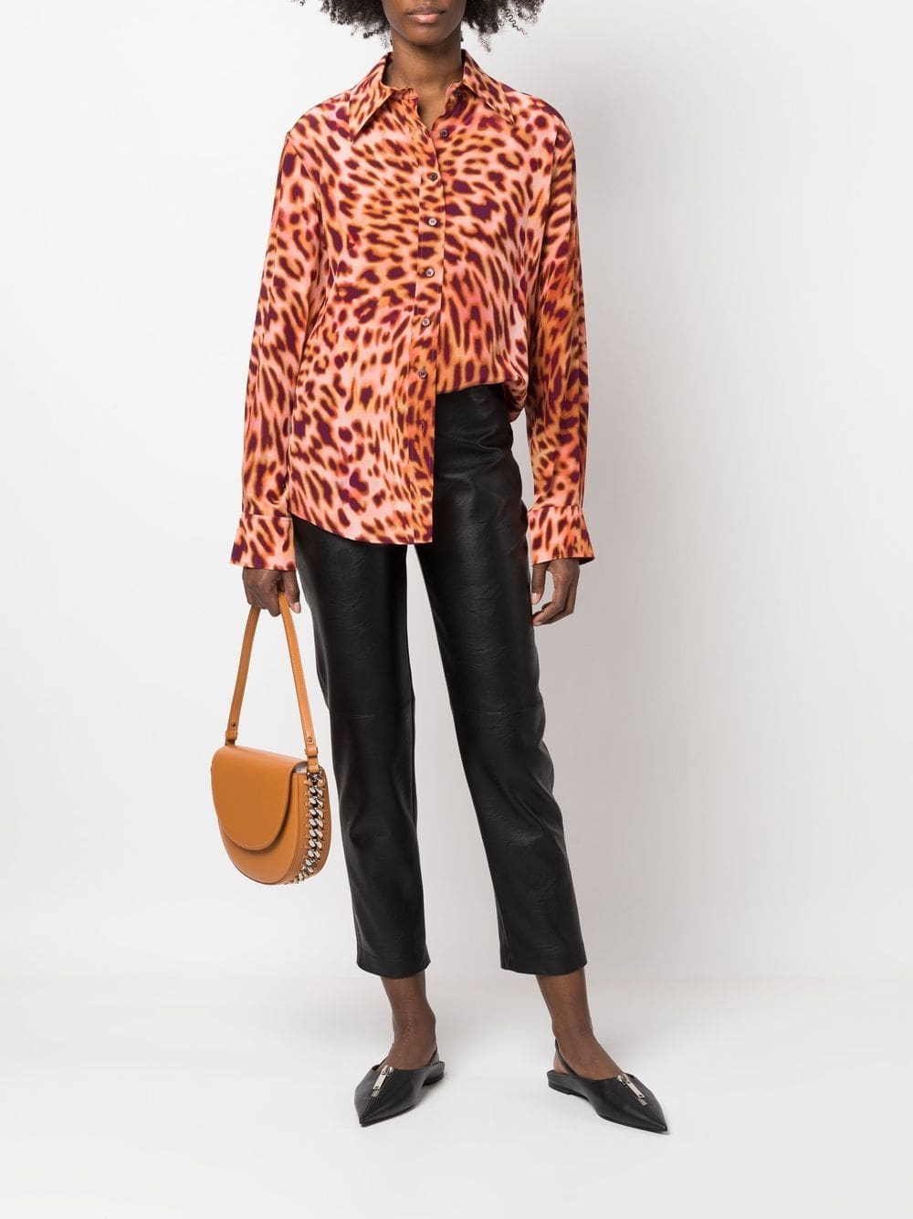 Stella McCartney medium Frayme flap shoulder bag - Image 2