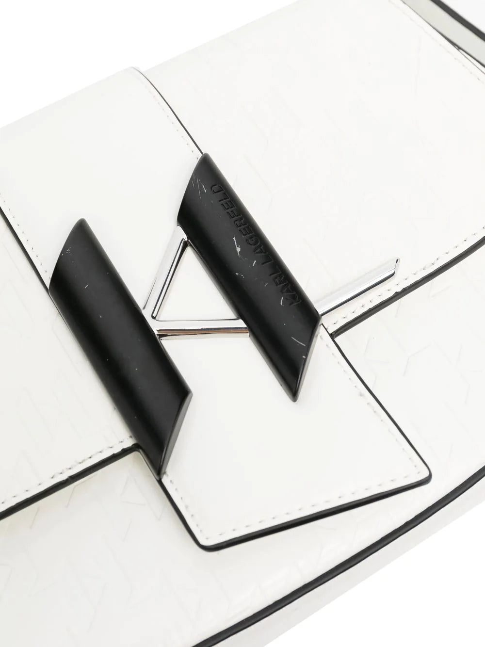 Karl Lagerfeld K/Saddle leather shoulder bag - Image 4