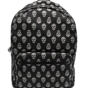 Alexander Mcqueen skull-print textured backpack