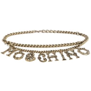 Moschino  logo-plaque belt