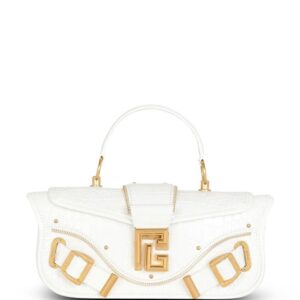 Balmain Blaze crocodile-effect tote bag