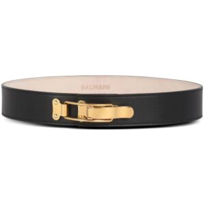 Balmain  Volt leather belt