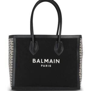 Balmain B-Army 42 canvas tote bag