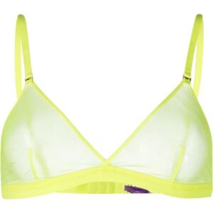 Maison Close sheer triangle-cup bra