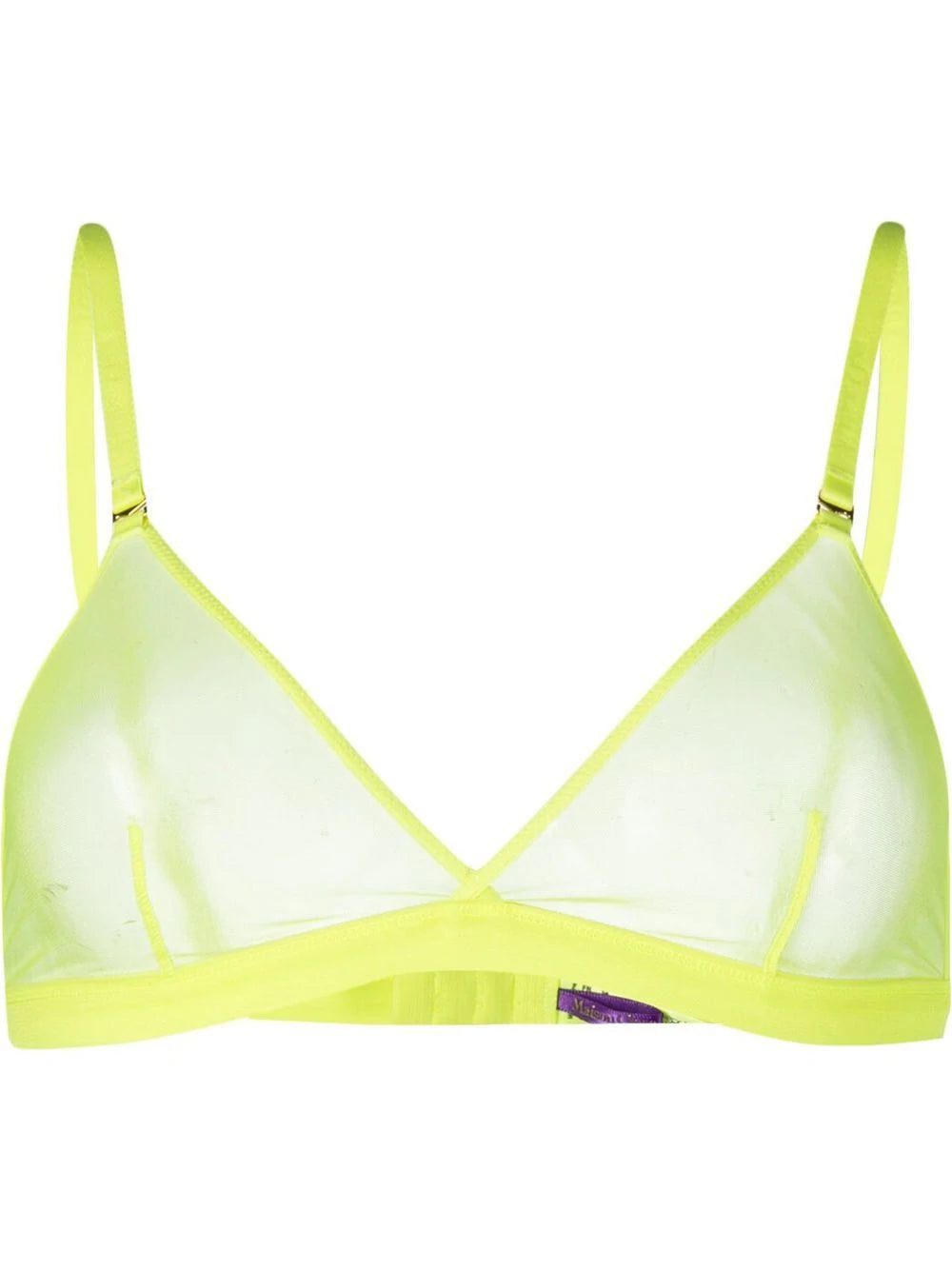 Maison Close sheer triangle-cup bra