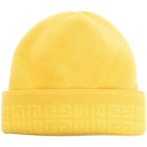Givenchy embroidered-logo knitted beanie
