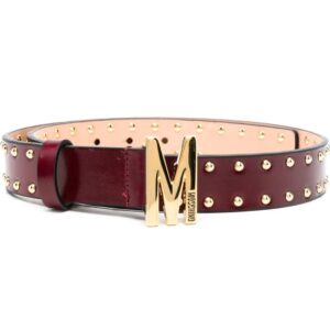 Moschino  logo-buckle fastening belt