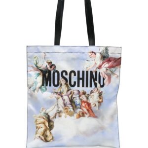 Moschino graphic-print shoulder bag