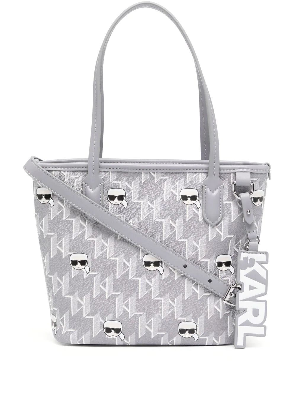 Karl Lagerfeld small K/Ikonik monogram tote bag