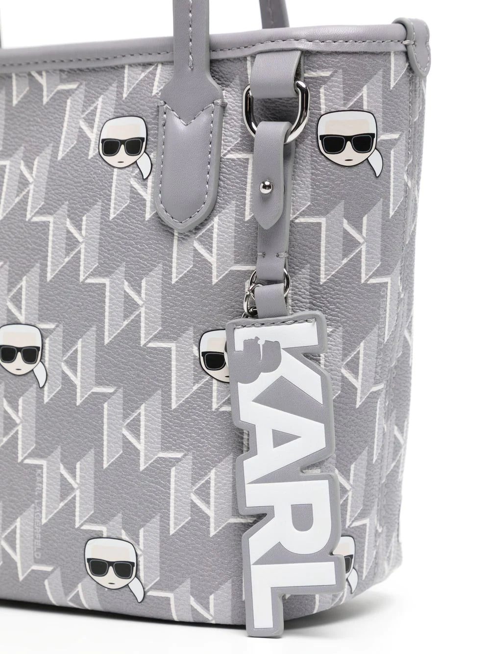 Karl Lagerfeld small K/Ikonik monogram tote bag - Image 4
