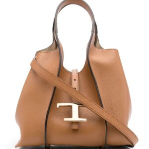 Tod's  Timeless logo-plaque tote bag