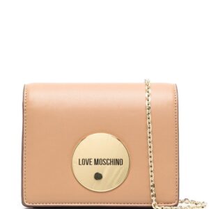 Love Moschino logo-plaque crossbody-bag