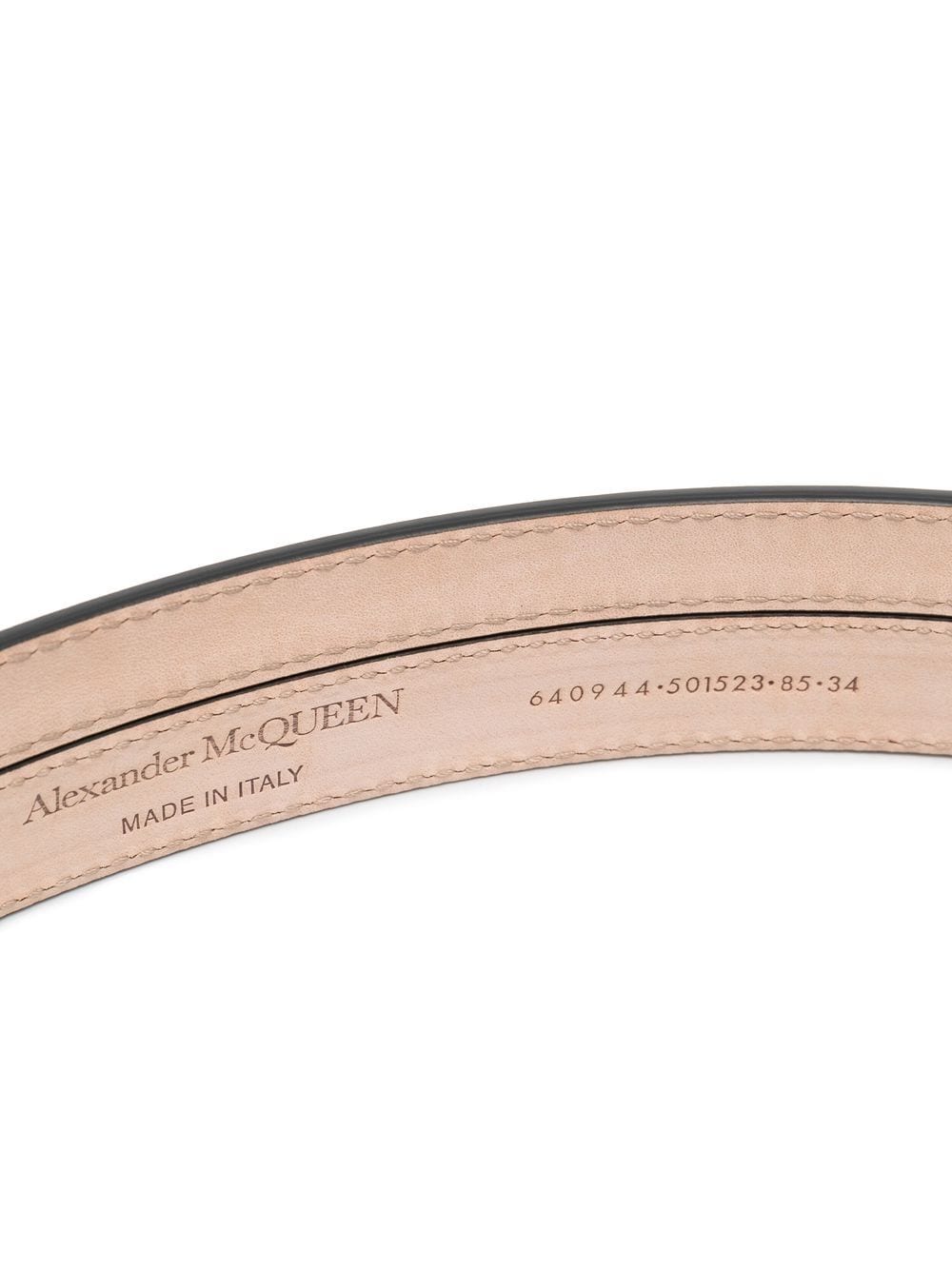 Alexander McQueen Doubled leather belt - Image 2