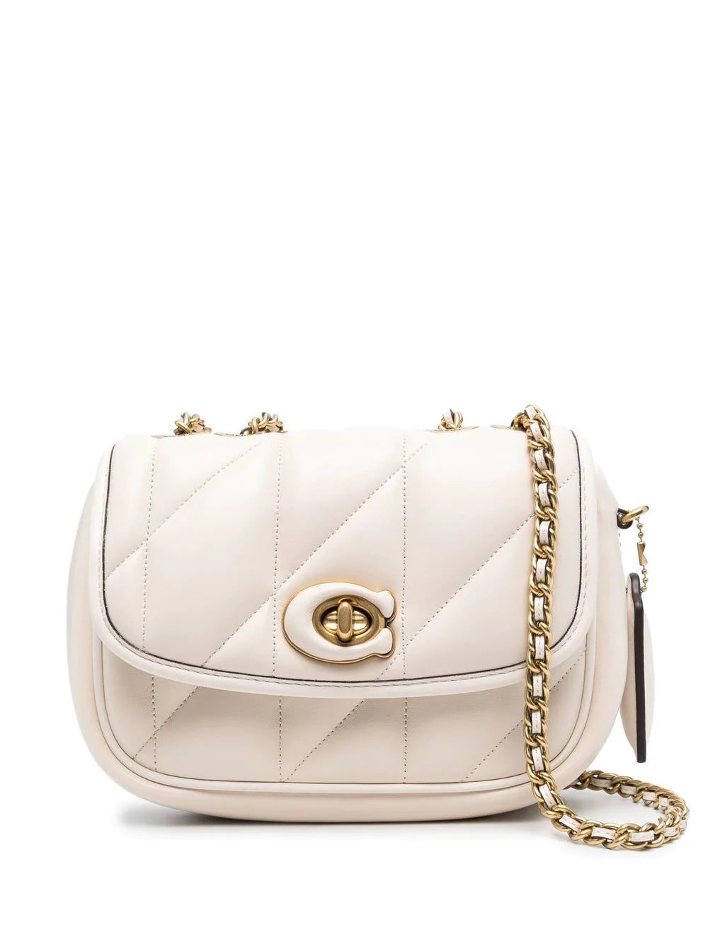 Coach quilted shoulder bag
