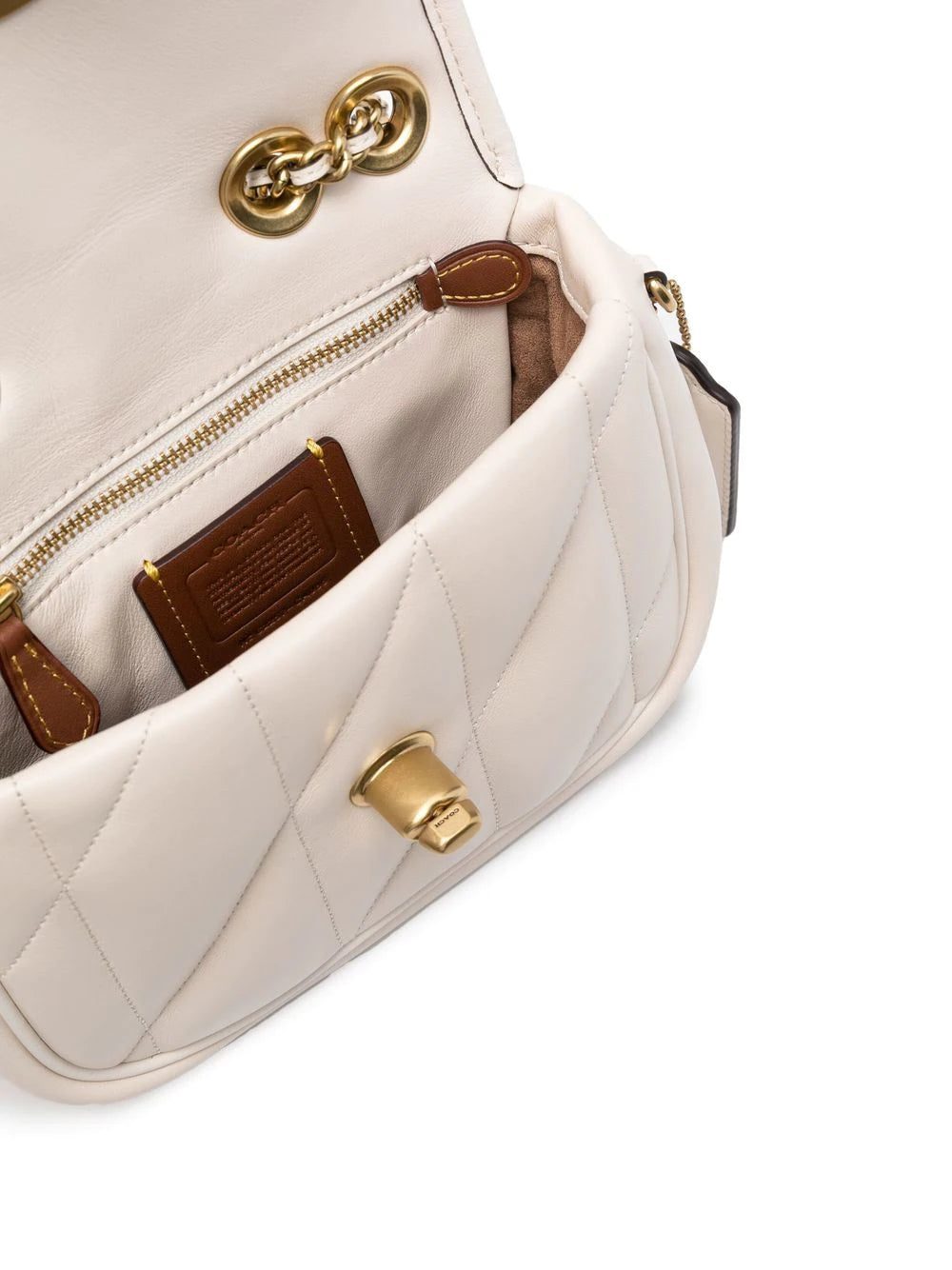 Coach quilted shoulder bag - Image 4